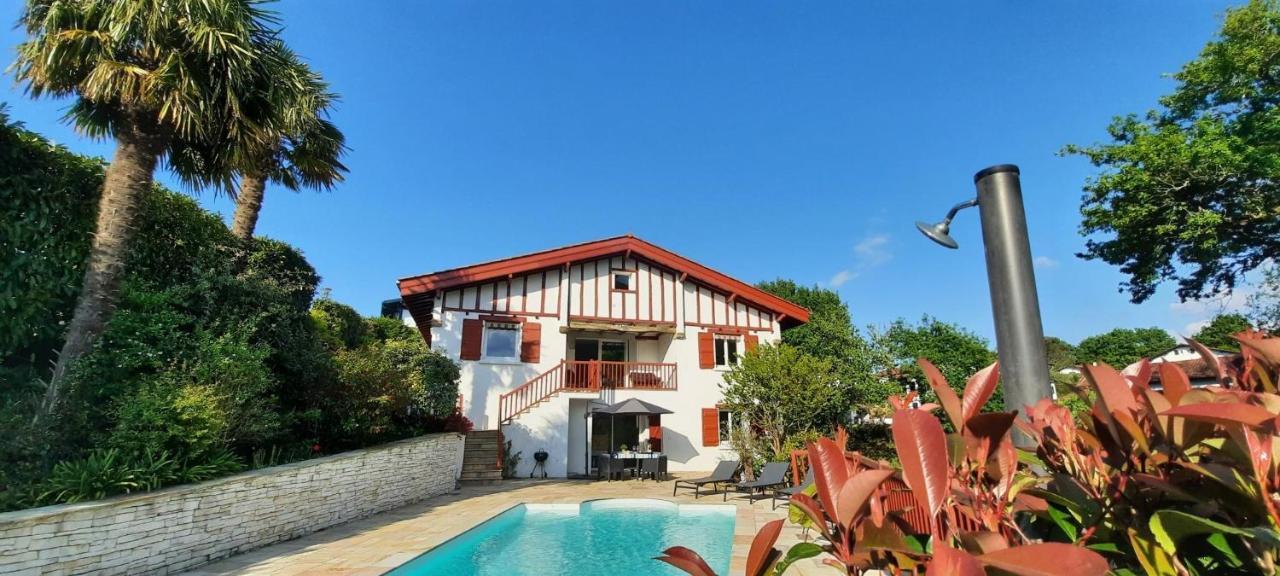 Chambre D'Hotes Avec Piscine Au Calme Dans Maison Basque آسكا المظهر الخارجي الصورة